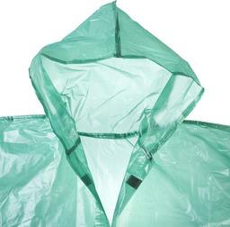 STAYER полиэтилен, зеленый, S-XL, 50 микрон, плащ-дождевик (11610) - 6