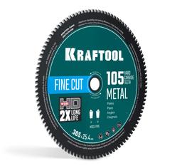 KRAFTOOL Metal Cut 305 х 25.4 мм, 105Т, диск пильный по металлу и стали (36954-305-25.4-105) - 1