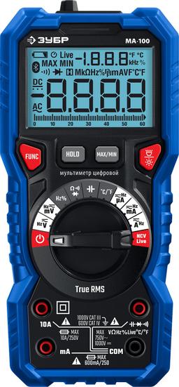ЗУБР МА-100 цифровой мультиметр (59808) - 1