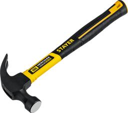 STAYER  Hercules, 560 г, молоток-гвоздодёр столярный с фиберглассовой рукояткой, Professional (2026-560) - 4