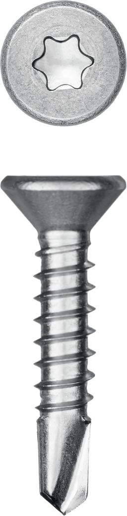 KRAFTOOL  DS-C, 19 х 3.5 мм, А2, сверло, потайная головка, ТХ15, 800 шт, саморез нержавеющий (300932-35-019) - 1