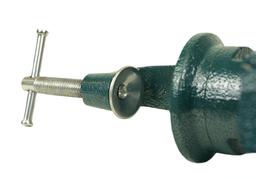 1075-11-65 Тиски слесарные настольные, 65мм, поворотные,с наковальней, Sturm! - 4