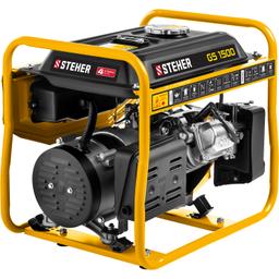 STEHER 1200 Вт, бензиновый генератор (GS-1500) - 10