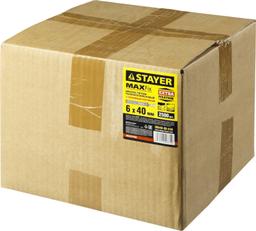 STAYER 6 х 40 мм, потайной бортик, 2500 шт, дюбель-гвоздь (30640-06-040) - 2