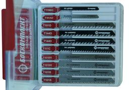 B10-WOODSET1 Пилки для лобз.10шт T119BO,T111C,T101D,T101AO + (T101B,T144D,T101BR)х2,БОЕКОМПЛЕКТ - 2