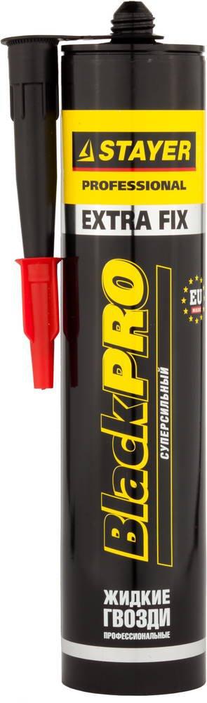 STAYER  SUPER FIX, 280 мл, белый, суперсильный монтажный клей, Professional (41323)