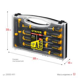 STAYER Hercules-K11 набор отверток 11 шт - 8