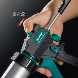 KRAFTOOL ULTRA 310 мл, прямой забор, регулировка силы давления, вариативная антикапельная система, закрытый пистолет для герметика (06677-31) - 3