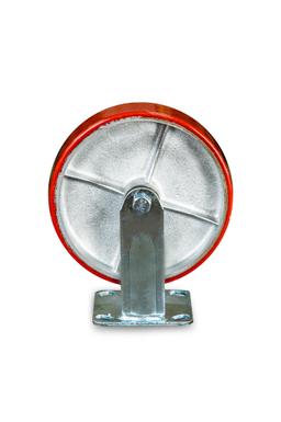 Колесо большегрузное неповоротное FCp 80 200 мм полиуретановое (N),  1024155 - 1