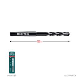 KRAFTOOL d 8 мм, Центрирующее сверло (29824-08) - 7
