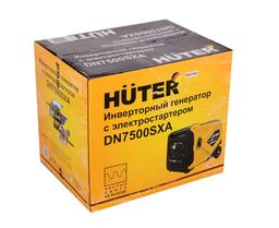 Инверторный генератор Huter DN7500SXA (электростартер) - 9