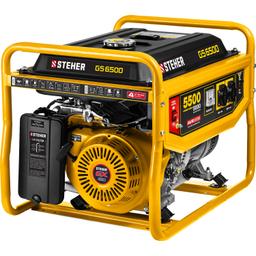 STEHER 5500 Вт, бензиновый генератор (GS-6500) - 9