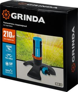 GRINDA RX-2, с шестерённой передачей, пластиковый, на подставке, стационарный распылитель, PROLine (429303) - 3