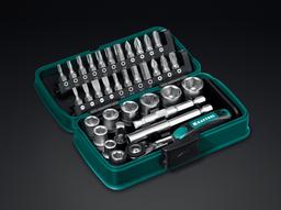 KRAFTOOL X-Drive 35, 35 предм., универсальный набор инструмента 1/4″ (27974) - 3