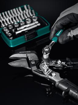KRAFTOOL X-Drive 35, 35 предм., универсальный набор инструмента 1/4″ (27974) - 5