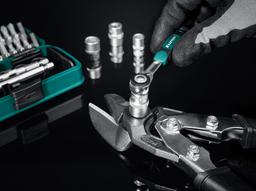 KRAFTOOL X-Drive 35, 35 предм., универсальный набор инструмента 1/4″ (27974) - 6