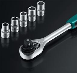 KRAFTOOL X-Drive 108, 108 предм., (1/2″+3/8″+1/4″), универсальный набор инструмента (27888-H108) - 14