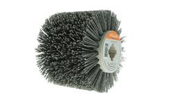 AG1014P-993 Щетка Нейлон,d=120мм,K180,для структурир,состаривания мягк.древ.,шлиф металл,Sturm! - 3