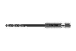 STAYER НЕХ-1/4″, d 2.5 х 79 мм, сверло по металлу для винтовёртов и шуруповертов IMPACT READY (29603-2.5) - 1