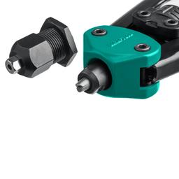 KRAFTOOL MaxKraft-64, 3.2 - 6.4 мм, 320 мм, регулировка усилия, компактный двуручный заклепочник (31160) - 8