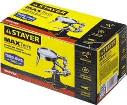 STAYER MAXTerm, увел. линза 2Х, держатель для пайки третья рука с лупой (55339) - 2