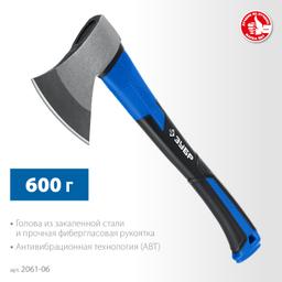 ЗУБР Фибергласс, 600/880 г, 380 мм, кованый топор, Профессионал (2061-06) - 6