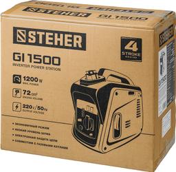 STEHER  1200 Вт, инверторный генератор (GI-1500) - 3