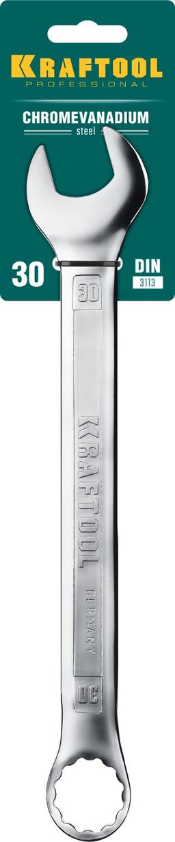 KRAFTOOL 30 мм, комбинированный гаечный ключ (27079-30) - 2