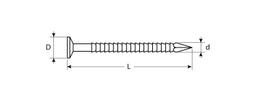 ЗУБР 70 x 3.1 мм, цинк, 5 кг, ершеные гвозди (305140-31-070) - 3