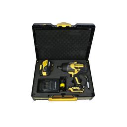 HCD201300BLC Гайковерт удар б/щ Hanskonner PLATINUM,18В,1BatterySystem, 1300Нм, 3/4",акк 6Ач+ЗУ - 12