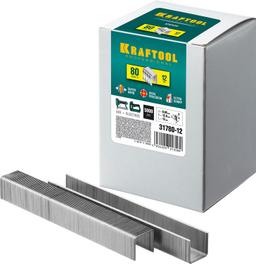 KRAFTOOL тип 21GA (80/Pr A/Senco AT) 12 мм, 5000 шт, скобы для степлера (31780-12) - 1