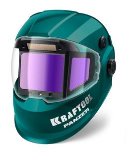 KRAFTOOL PANZER хамелеон, с панорамным трёхсторонним светофильтром, затемнение 3/4-8/9-14, маска сварщика (11061) - 1