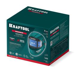 KRAFTOOL PANZER хамелеон, с панорамным трёхсторонним светофильтром, затемнение 3/4-8/9-14, маска сварщика (11061) - 9