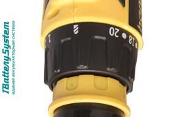 HCD1865C Дрель аккум. б/щ Hanskonner, 18В, 1BatterySystem, 2 акк. 2 Ач, 65Нм, смен патрон,кейс - 10