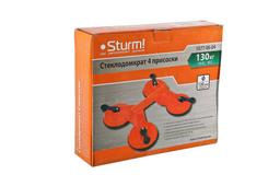 1077-06-04 Стеклодомкрат 4 присоски Sturm! - 3
