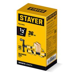 Трубная струбцина STAYER 1/2″ - 3