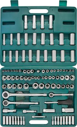 S05H48107S Набор инструмента универсальный 1/4", 3/8" и 1/2"DR, 107 предметов - 1