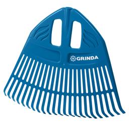 GRINDA PP-23, 500 х 50 х 420 мм, 23 зубца, без черенка, пластиковые, веерные грабли, PROLine (421813) - 5