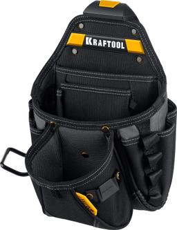 KRAFTOOL KBS-5 пояс монтажника, в комплекте: пояс монтажника, подтяжки и 3 сумки (38760-5) - 12