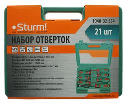 1040-02-SS4 Набор отверток и бит, 21 ПРЕДМЕТ, ПЛАСТИКОВЫЙ КЕЙС Sturm! - 6
