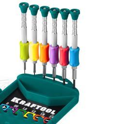 KRAFTOOL  Precision-6, 6 предм., отвертка для точных работ (25679) - 9