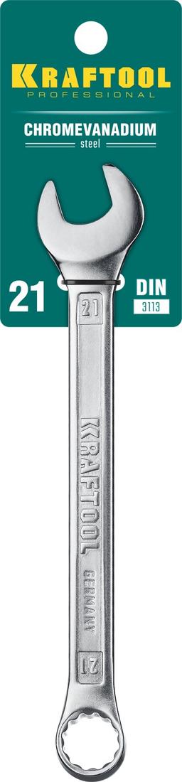 KRAFTOOL 21 мм, комбинированный гаечный ключ (27079-21) - 2