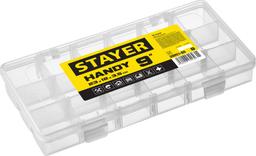 STAYER  HANDY-9, 230 x 120 x 35 мм, (9"), пластиковый органайзер с 18 ячейками (38051-09) - 1