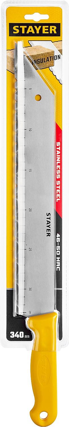 STAYER 340 мм, для листовых изоляционных материалов, нож (09592) - 2