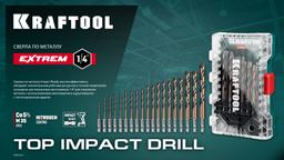 KRAFTOOL НЕХ-1/4″, d 3,0 х 72 мм, сверло по металлу для винтовёртов и шуруповертов IMPACT READY (29652-3) - 8