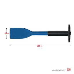 ЗУБР 45 х 250 мм, зубило-конопатка с протектором, Профессионал (2123-45) - 7