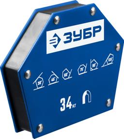 ЗУБР УМ-6, 34 кг, угольник магнитный для сварочных работ, Профессионал (40055-34) - 1