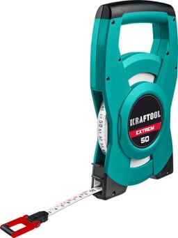 KRAFTOOL 50 м, геодезическая стальная мерная лента (34185-50) - 4
