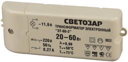 СВЕТОЗАР 12 В, 20 - 60 Вт, электронный трансформатор для галогенных ламп (SV-44953) - 1