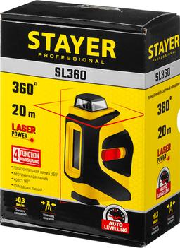 STAYER 20 м, лазерный нивелир, Professional (34962) - 3
